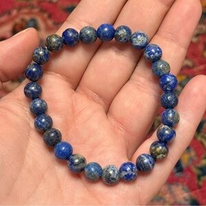 Sodalite Beaded Stretch Bracelet